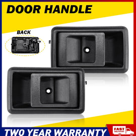 2X For Toyota Landcruiser 75 78 79 Interior Inner Inside Door Handle Black RH LH