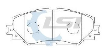 Front Brake Pads and Disc Rotors Set for COROLLA ZRE152R ZRE182R 2007-18