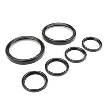 Load image into Gallery viewer, 6 X Instrument Board Burst Gauge Bezel Set For Harley Electra Glide Classic FL S