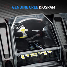 Load image into Gallery viewer, AURORA Evolve RGB Dimmable 20" 30" 40" Osram LED Light Bar Hi/Lo Beam Function