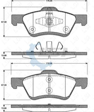 Load image into Gallery viewer, Front Brake Pads and Disc Rotors Set for Ford ESCAPE ZC ZD 2.3L 3.0L 2006-12