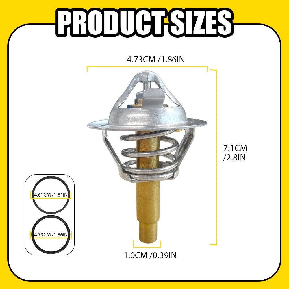 for Mercedes W203 W204 W211 CL203 R171 2002-14 Thermostat with Seal 2712030575