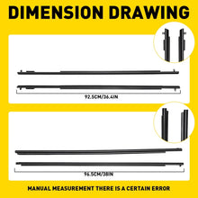 Load image into Gallery viewer, Outer Door Weather Window Rubber Seal FOR TOYOTA Landcruiser PRADO 150 Series