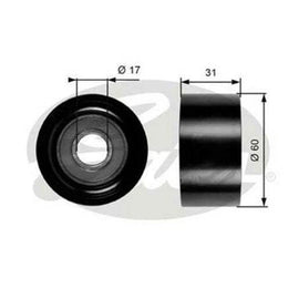 Gates Engine Idler Pulley 36084