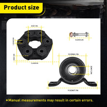 Load image into Gallery viewer, Centre Bearing + 2Pcs Driveshaft Couplings 2000-2006 For Holden Berlina VX VY