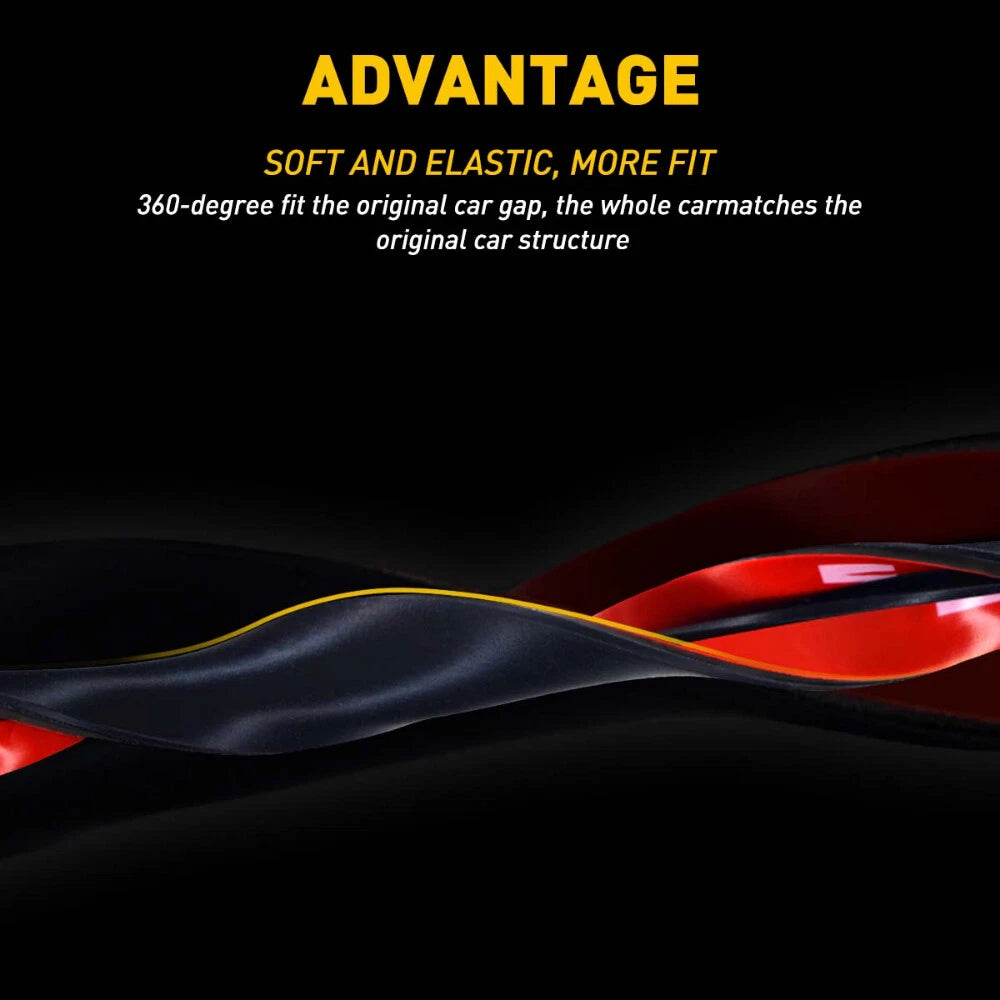 Windshield Rubber Molding Seal Trim Universal 10ft Windscreen and Windows