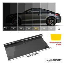Load image into Gallery viewer, Window Tint Film Black Roll VLT 35% Car Home 75cmX3m Tinting Tools Anti-UV AU