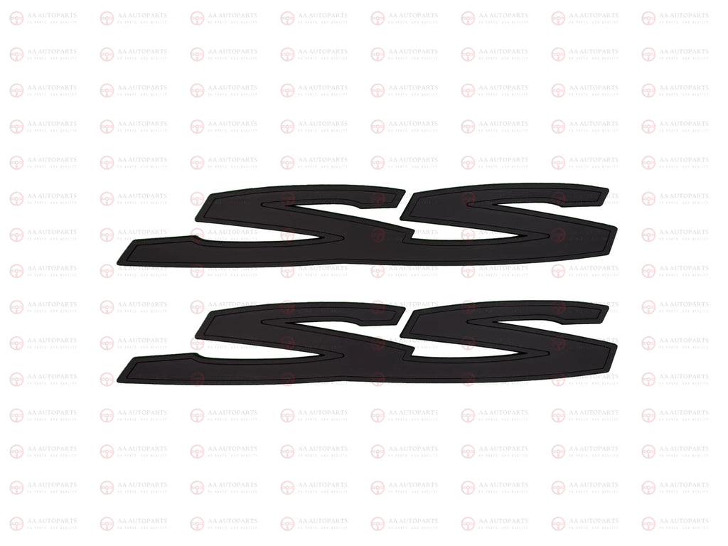 Matte Black Side Rear SS SSV Set Badge Emblem Holden Commodore VE VF SS 3PCS