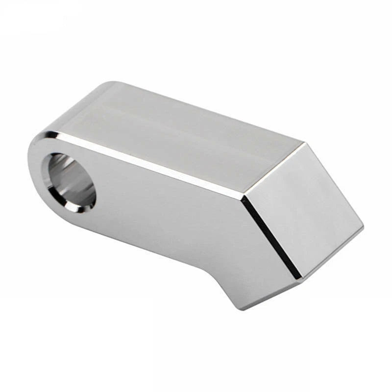 Motorcycle Chrome Bottom Mount Headlight Block For Harley Sportster Dyna Softail