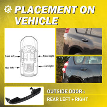 Load image into Gallery viewer, 2PCS Outer Door Handle Rear LH &amp; RH for Toyota Prado J150 Series 2009-20 Black