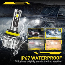 Load image into Gallery viewer, 2x H11 H8 H9 LED Headlight Kit 22000LM 6500K Globe Bulbs High/Low Beam Lamp