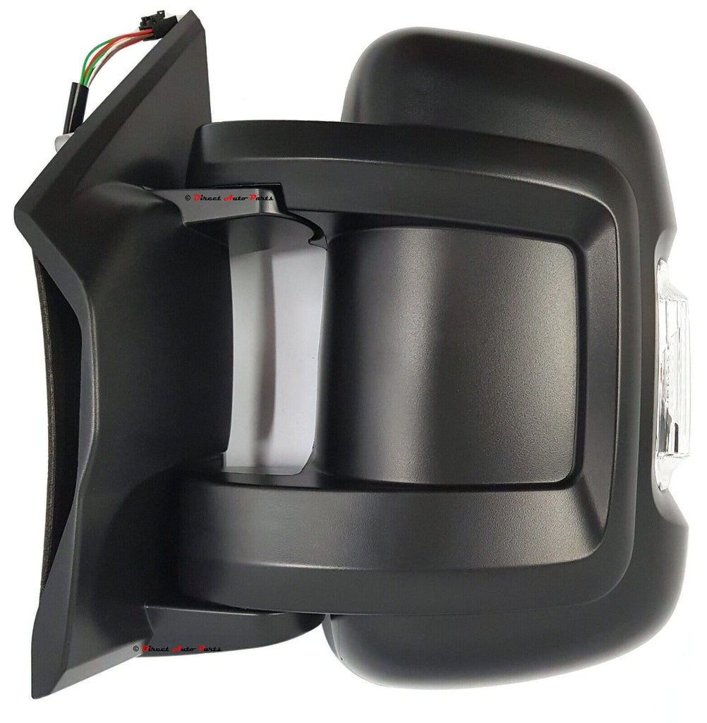 *NEW* DOOR MIRROR (ELECTRIC SHORT ARM 8PINS) for FIAT DUCATO 2/2007-2022 LEFT LH