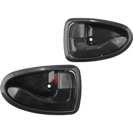 Interior door handle pair for Hyundai Accent LC 2000–2006 front or rear