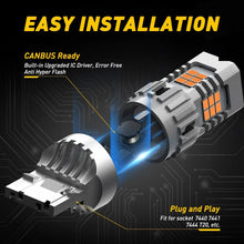 Load image into Gallery viewer, For Toyota 2X T20 7443 7440 24smd Signal Amber Turn Light LED LIGHT BULBS GLOBE