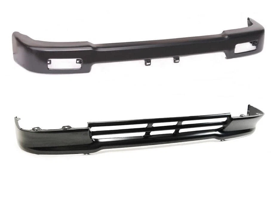 *NEW* FRONT BUMPER BAR AND APRON (BLACK) SUIT TOYOTA HILUX 4WD LN106 1991 - 1997