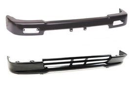 *NEW* FRONT BUMPER BAR AND APRON (BLACK) SUIT TOYOTA HILUX 4WD LN106 1991 - 1997