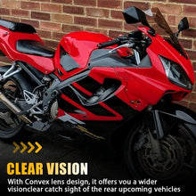 Load image into Gallery viewer, Fit HYOSUNG GT125R GT250 GT650R GT650S Honda CBR600 Rear View Side Mirrors Black