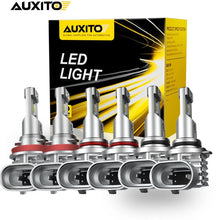 Load image into Gallery viewer, 6PCS 9005 HB3 9006 H11 LED Headlight Globes High/Low Beam 100W 6500K Plug&amp;Play