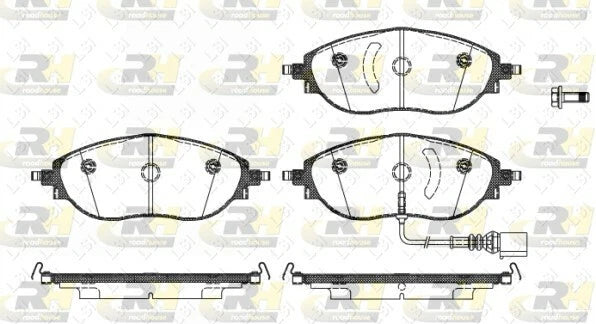 Genuine Roadhouse European Brake Pads Front [ 1470 01 ]