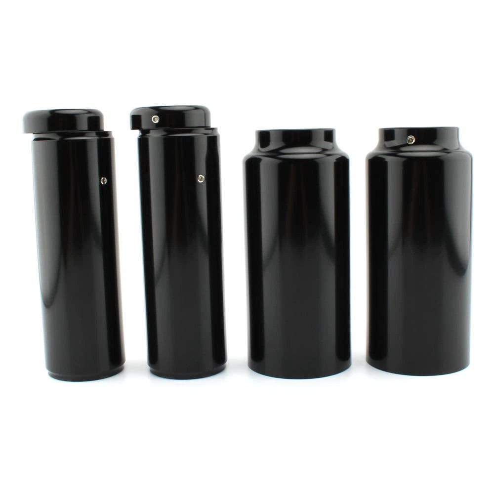 Fork Covers Upper Lower Fork Cover Cap for Harley Breakout FXSB 2013-2017 Black