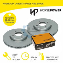 Load image into Gallery viewer, Front Brake Pads and Disc Rotors for Ford FIESTA WQ 2.0L XR4 2007-09