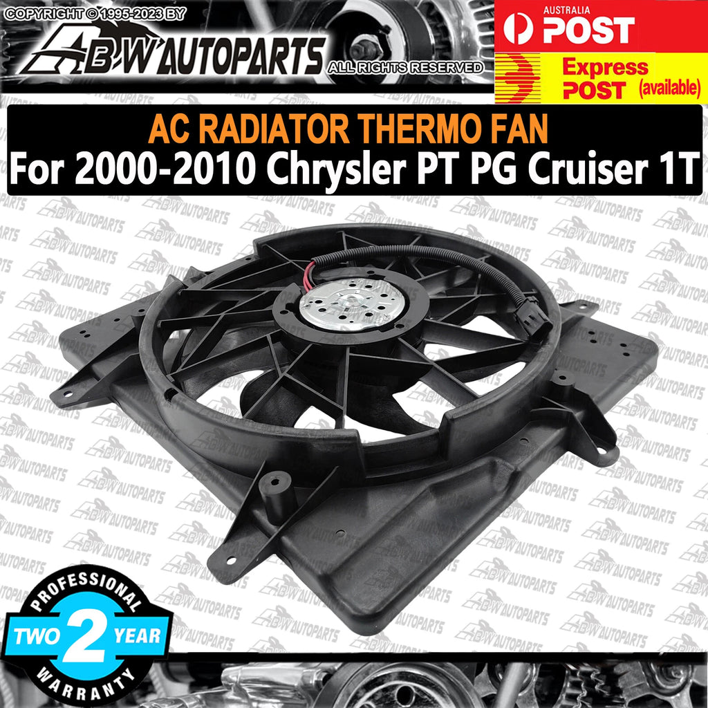 FOR 2000-2010 Chrysler PT PG Cruiser 1T Air Conditioner Condenser Radiator Fan