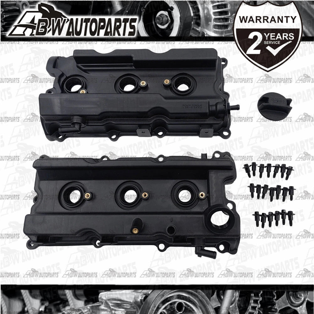 Valve Rocker Cover w/ Gaskets for Nissan Frontier Xterra NV1500 NV2500 4.0L V6
