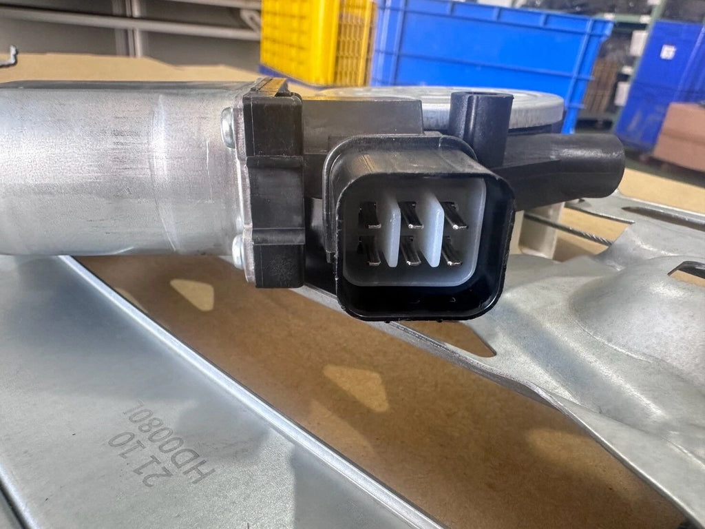 Front Left Window Regulator W/6 Pins Motor for Honda Civic FK 06-12 5-Door Hatch