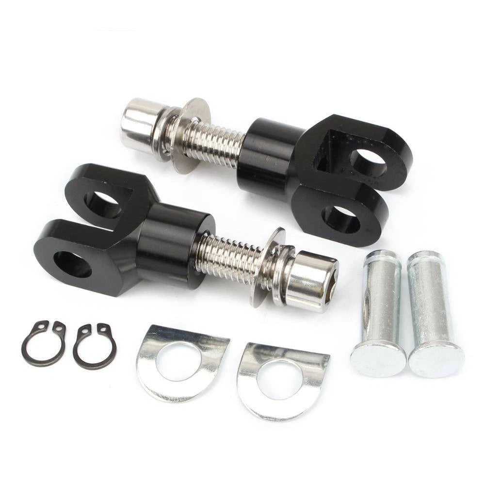 29mm Chrome Passenger Foot Peg Support Mount Clevis Kit For Harley Softail FXST