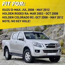 Load image into Gallery viewer, 2x For Holden Colorado RC Rodeo RA /DMAX 2008-2012 Tailgate Handle NO Keyhole 1x
