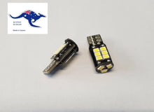 Load image into Gallery viewer, T10 W2.1X9.5D Wedge LED Interior License Park Light Blub Globe 3W 12V 6500K 2pc