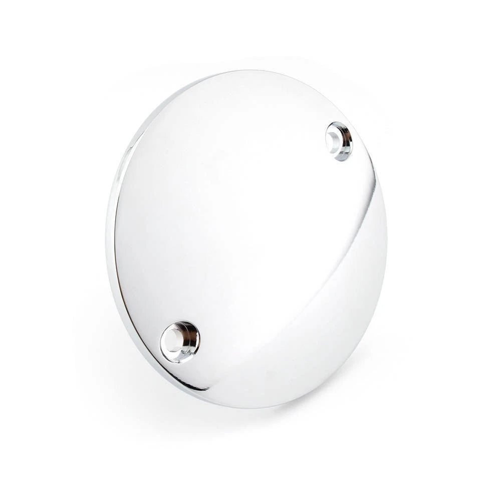 Ignition Timing Points Cover 2 Holes for Harley Big Twin 70-99 Sportster Chrome