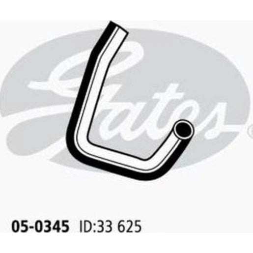 Gates Radiator Hose 05-0345