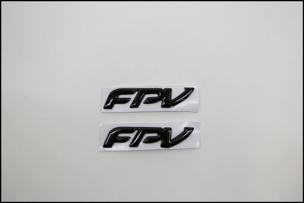 2 X FPV DECAL BADGE SUIT FORD BA/BF/FG FPV /FALCON/XR6/XR8/FALCON/SEDAN/UTE