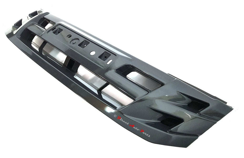 *NEW* TOP FRONT GRILLE (DARK GREY) for ISUZU D-MAX DMAX 2WD 4WD 6/2012- 1/2017