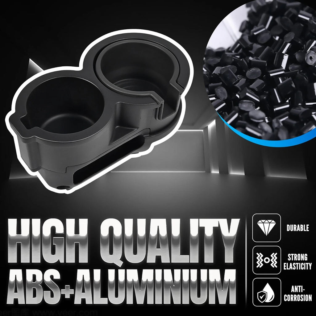 Dual Double Cup Holder For Toyota for 4Runner 3rd gen Automatic 2WD 4WD 1996-02