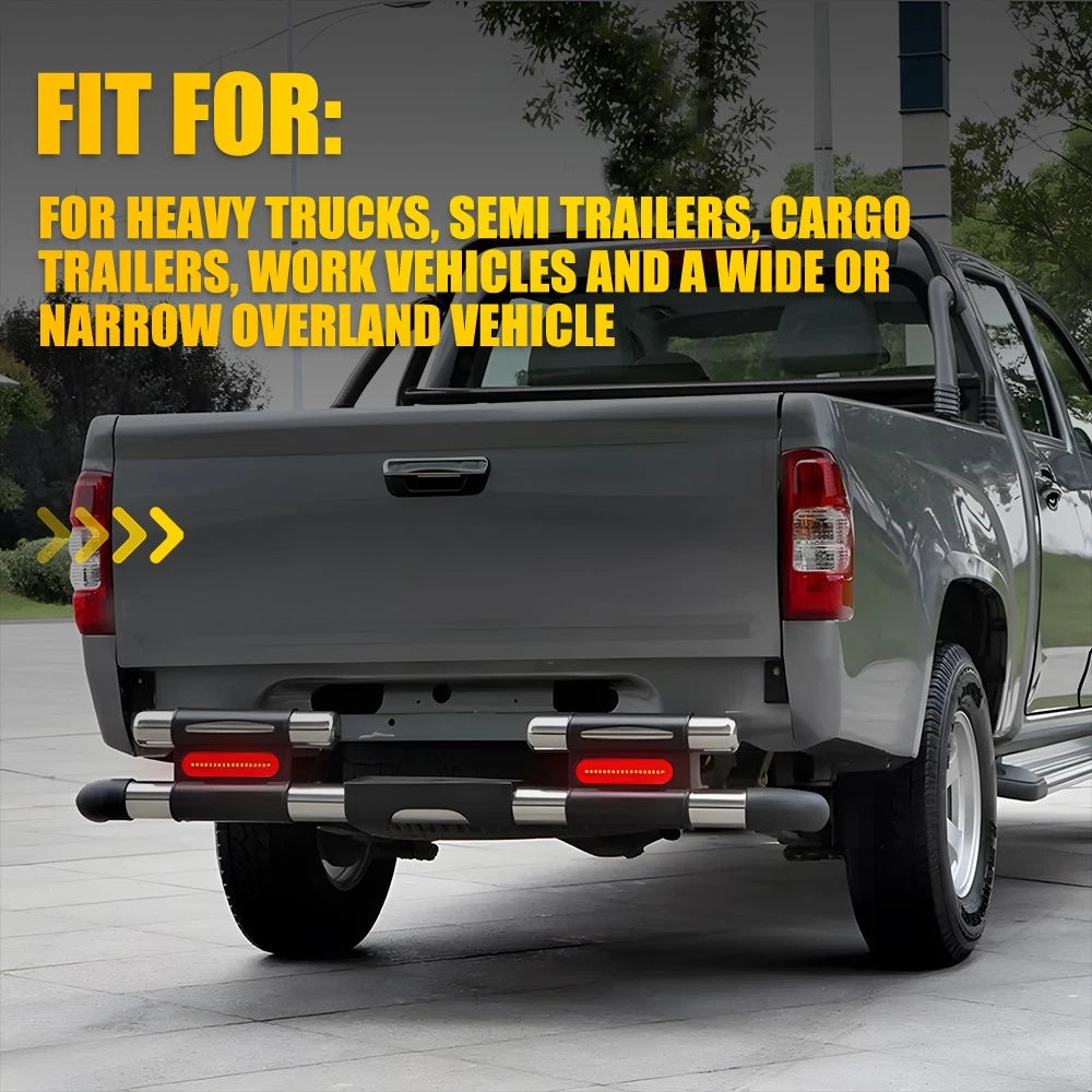 4X LED Tail Lights Stop Reverse Indicator Trailer Caravan Truck Boat Lorry