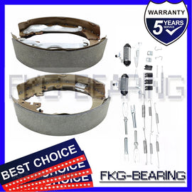 REAR BRAKE SHOES, CYLINDERS, SPRING & ADJUSTER KIT FOR 05-15 HILUX KUN26R 4WD