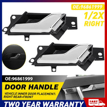 Load image into Gallery viewer, 1-2x RH Front Rear Inner Inside Door handle for Holden Captiva 5 Seater 06-18 A