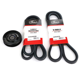 Gates Drive Belt Set+EP for Toyota Landcruiser HZJ75 HDJ80 HZJ80 1HZ 1HDT