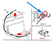 Load image into Gallery viewer, FOR FORD FALCON EA EB ED EF EL XH XG AU CLUTCH CABLE CLEVIS BRACKET