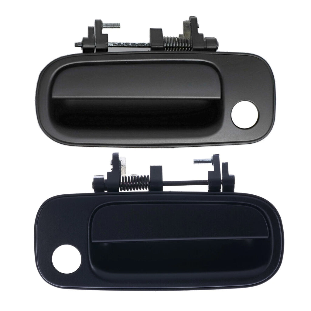 Door Handle Outer for Toyota Camry 93-97 Set of 2 Black FRONT LEFT+RIGHT