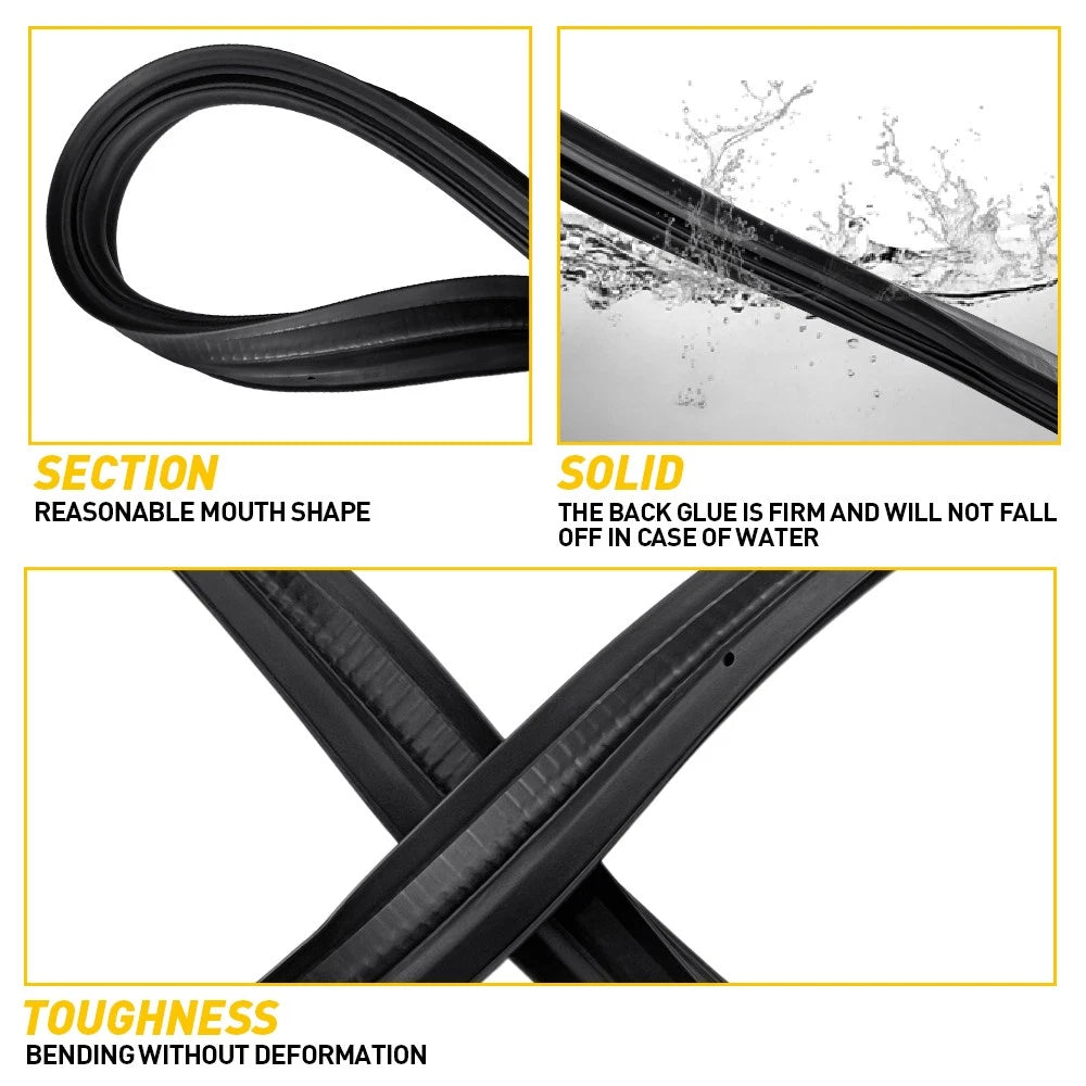 Upgraded Rear Door Tailgate Rubber Seal for LandCruiser Prado GRJ120 J120 Long