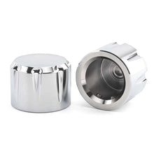 Load image into Gallery viewer, Motorcycle Chrome Front Axle Nut Cover Cap for Harley Sportster XL 883 1200 VRSC