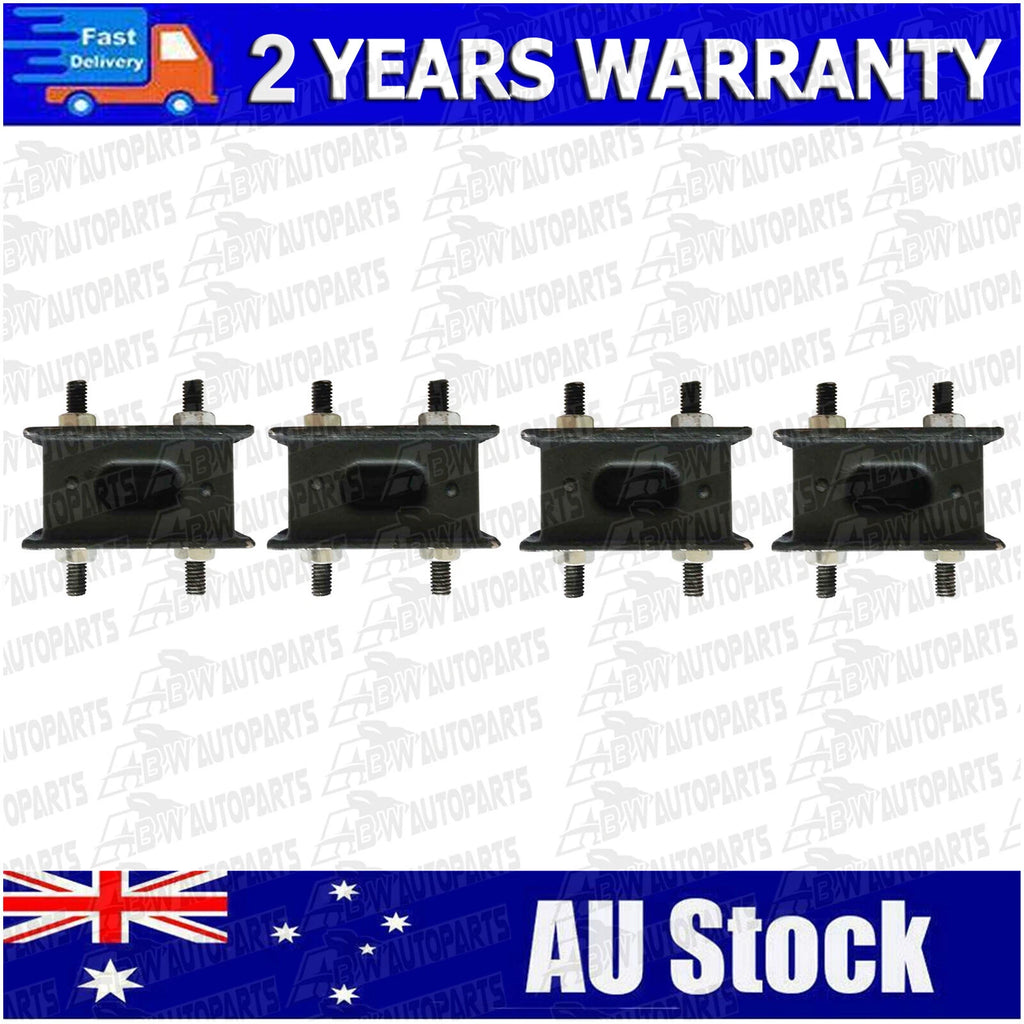 4 x Rubber Exhaust Mounts For Toyota Landcruiser HZJ78R HZJ79R HZJ80R Series