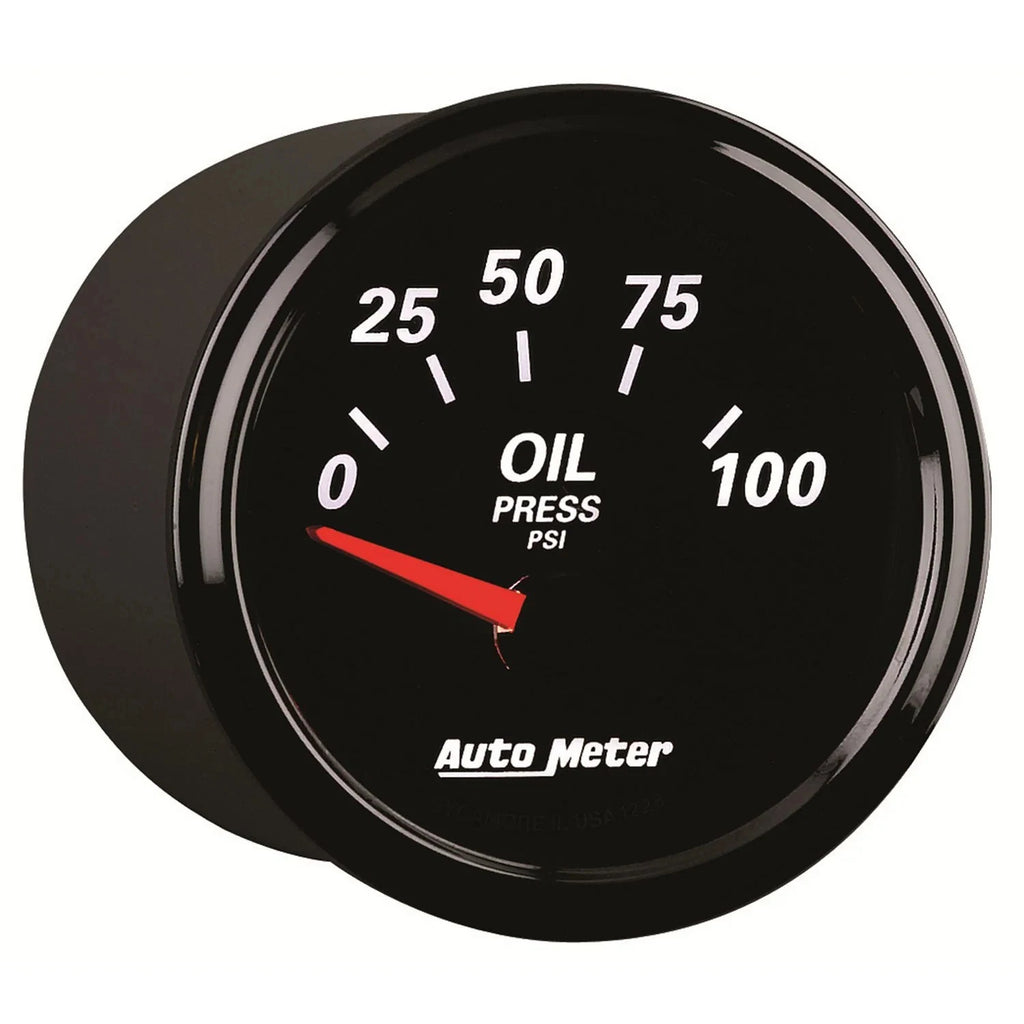 AutoMeter Designer Black II Oil Pressure AU1228