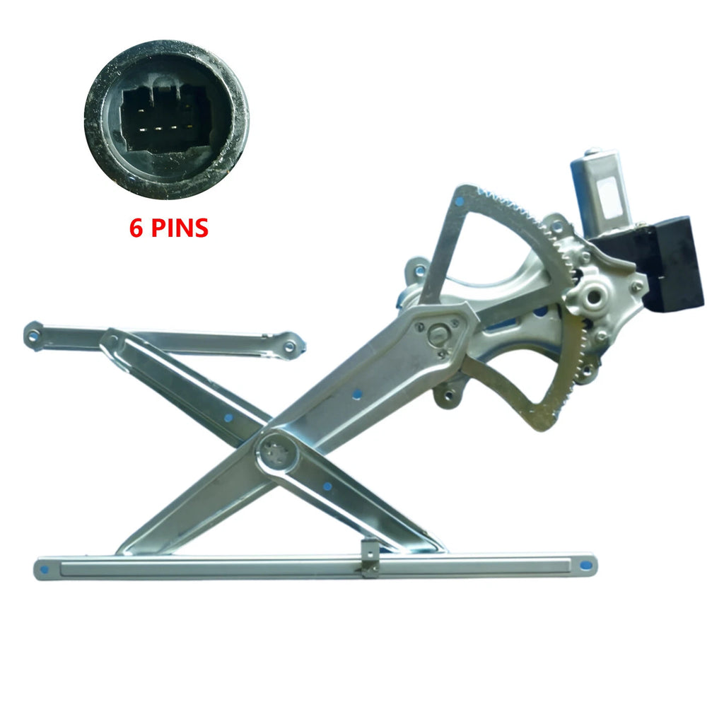 Front Right Window Regulator W/Motor 6 Pin for Toyota RAV4 ACA21 23 4Dr 2000 -06