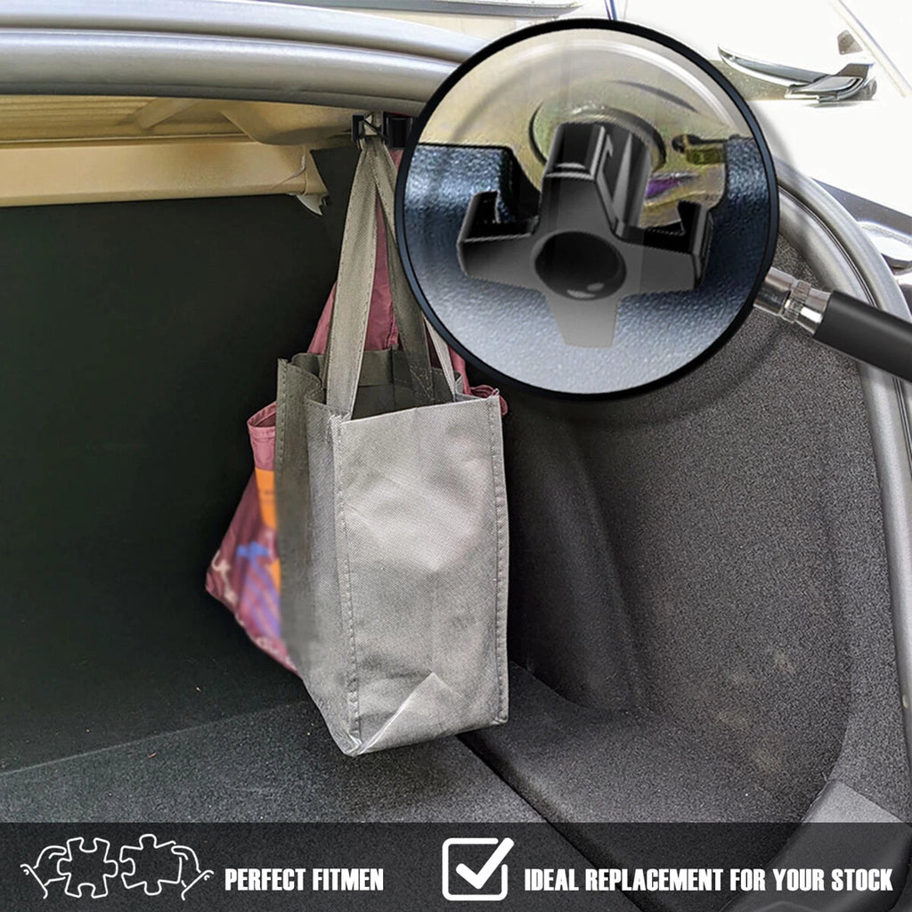 Black Trunk Grocery Bag Hook for Tesla Model 3 Interior Accessories 2017-2021 ST