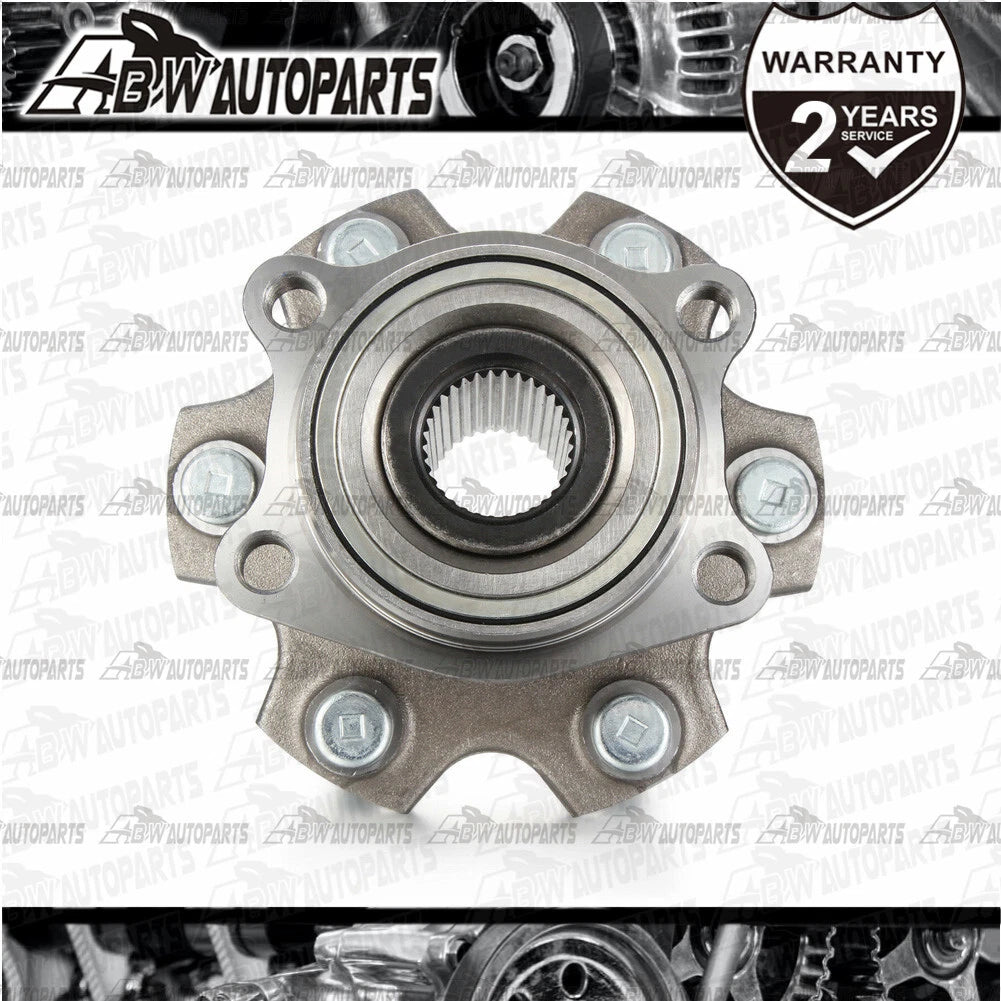 Pair Rear Wheel Bearing Hubs For Mitsubishi Pajero NS NT NW NX 14mm Bolt Hole