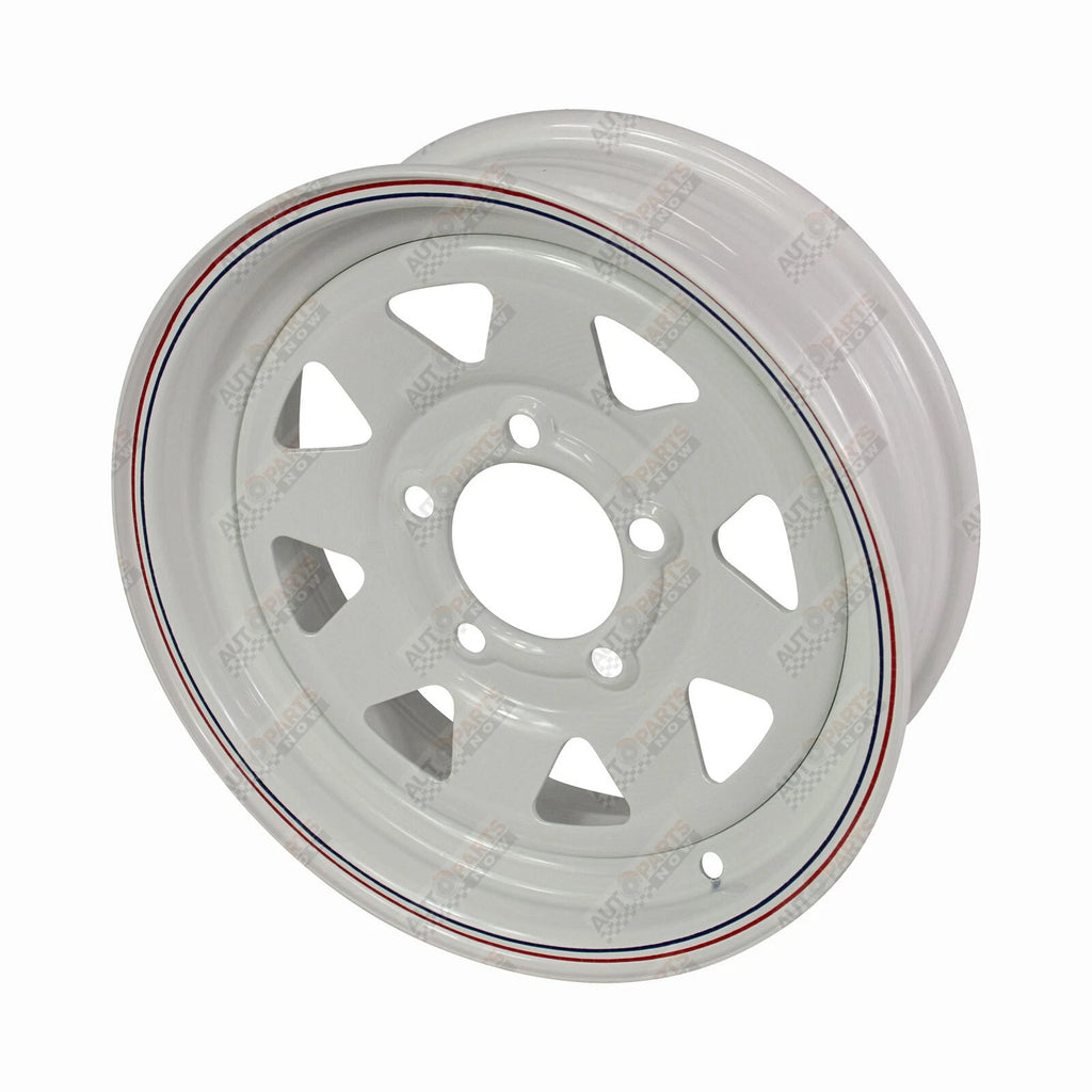 13" Sunraysia Wheel Rim White Ford Stud Pattern Trailer Caravan Boat New
